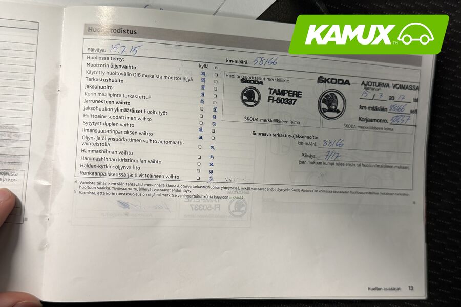 Skoda Rapid vaihtoauto