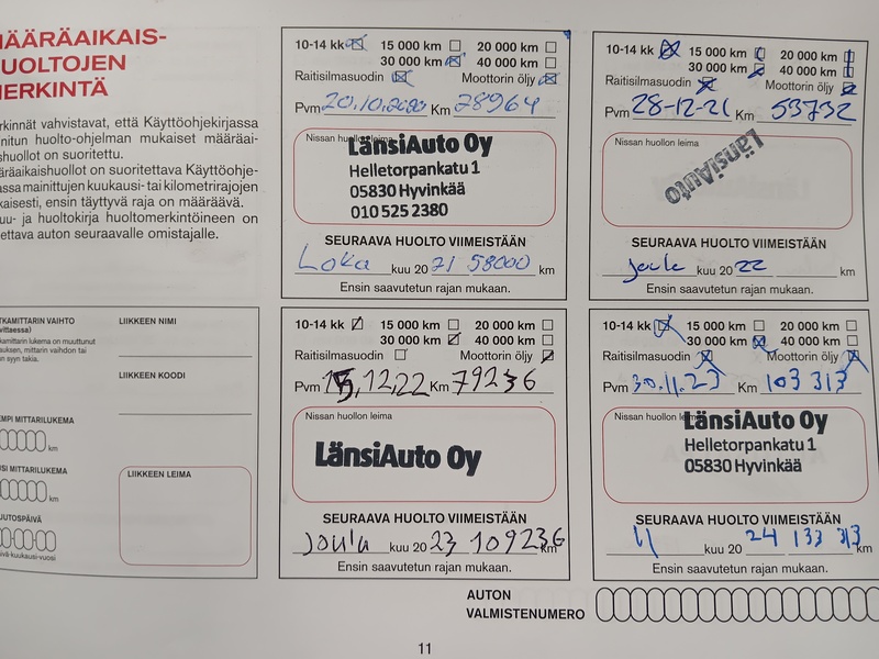 Nissan Qashqai vaihtoauto