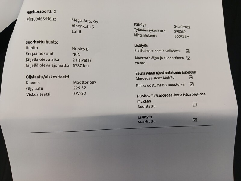 Mercedes-Benz E vaihtoauto