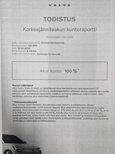 Volvo EC40 vaihtoauto