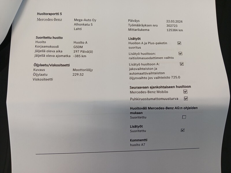 Mercedes-Benz E vaihtoauto