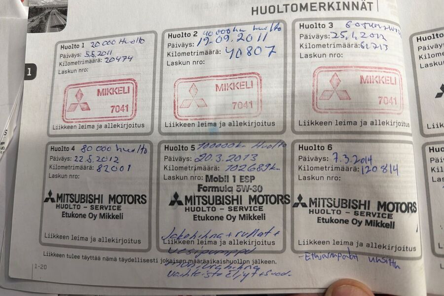 Mitsubishi Outlander vaihtoauto