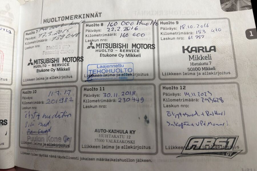 Mitsubishi Outlander vaihtoauto