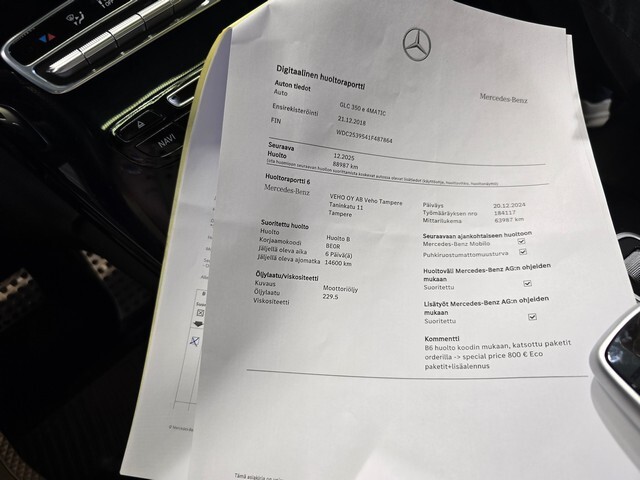 Mercedes-Benz GLC vaihtoauto