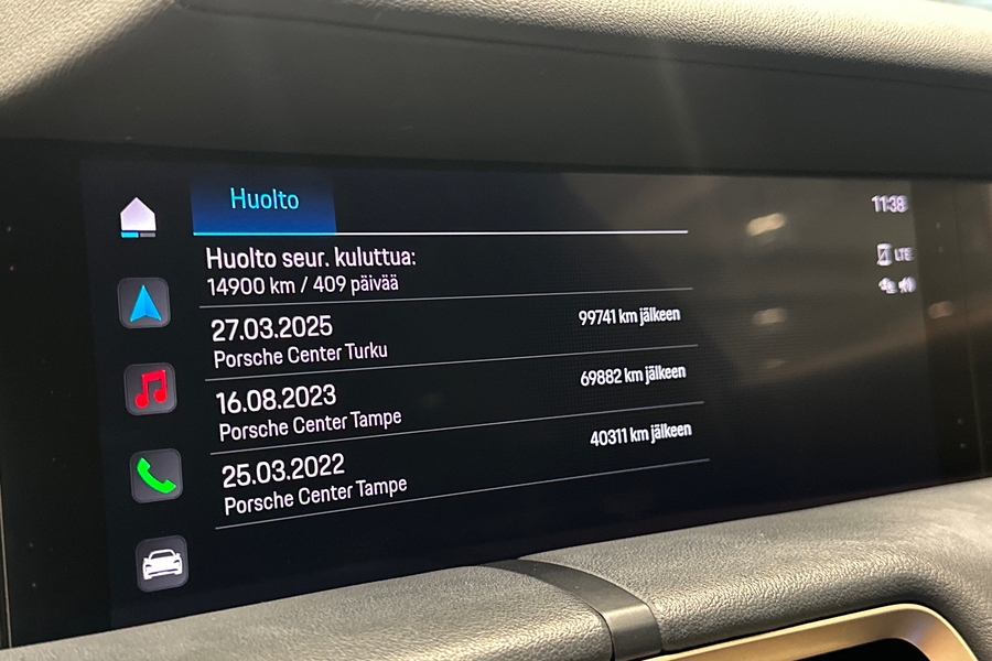 Porsche Taycan vaihtoauto