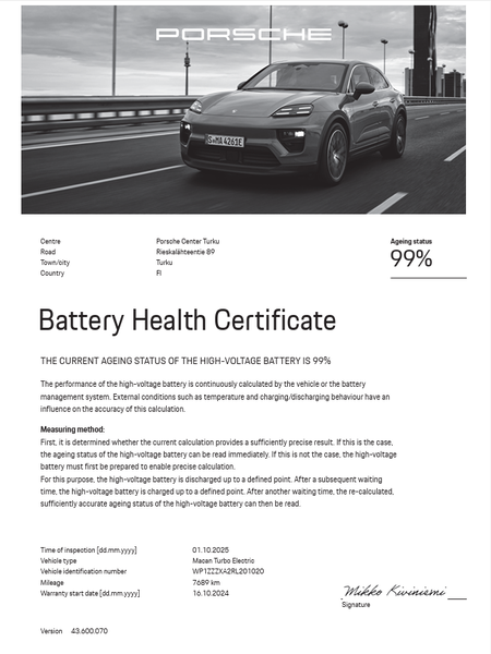 Porsche Macan vaihtoauto