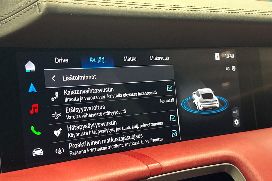 Porsche Taycan vaihtoauto