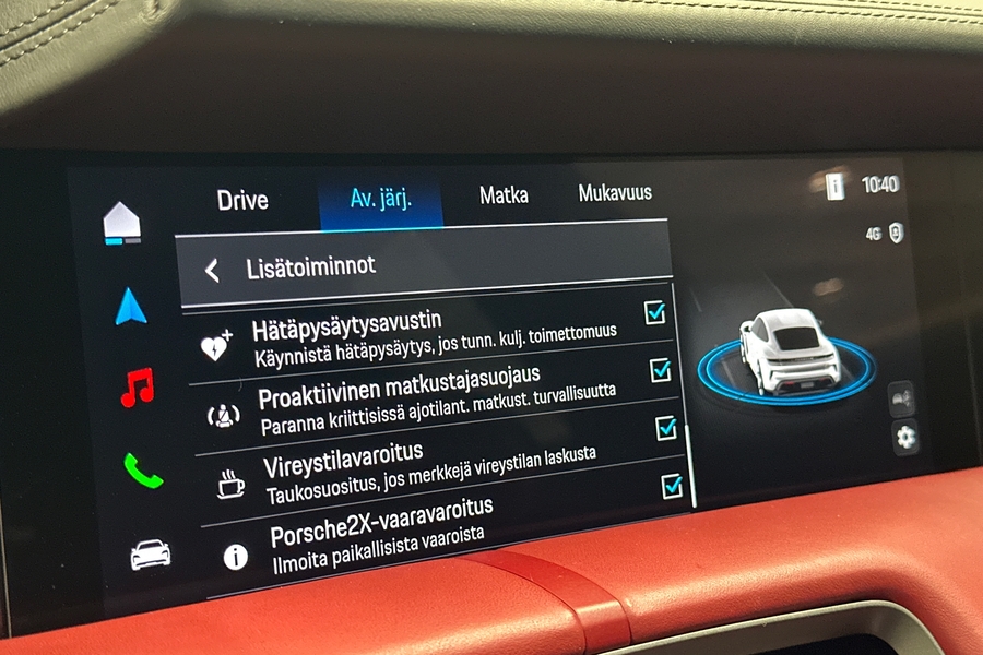 Porsche Taycan vaihtoauto