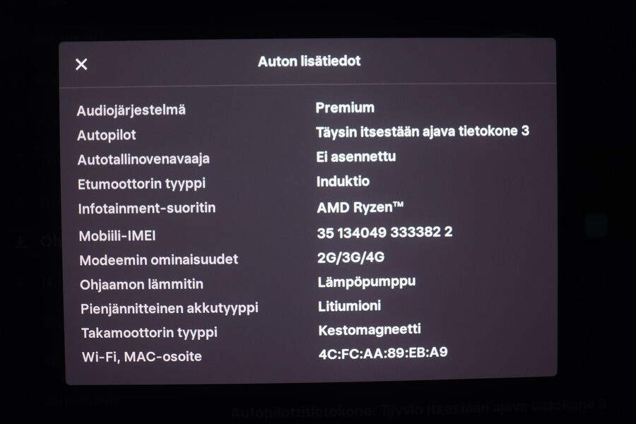 Tesla Model 3 vaihtoauto