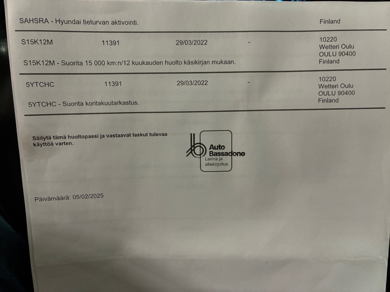 Hyundai Kona vaihtoauto