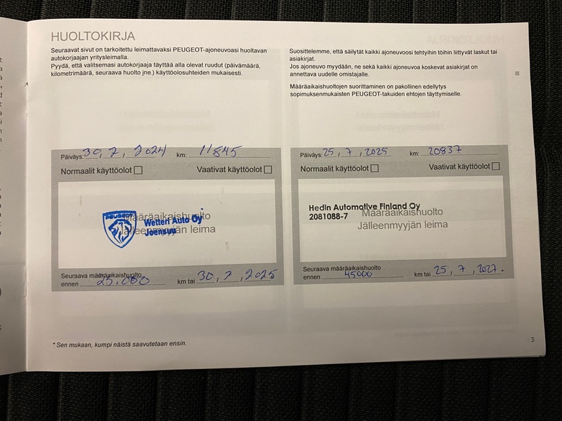 Peugeot e-2008 vaihtoauto