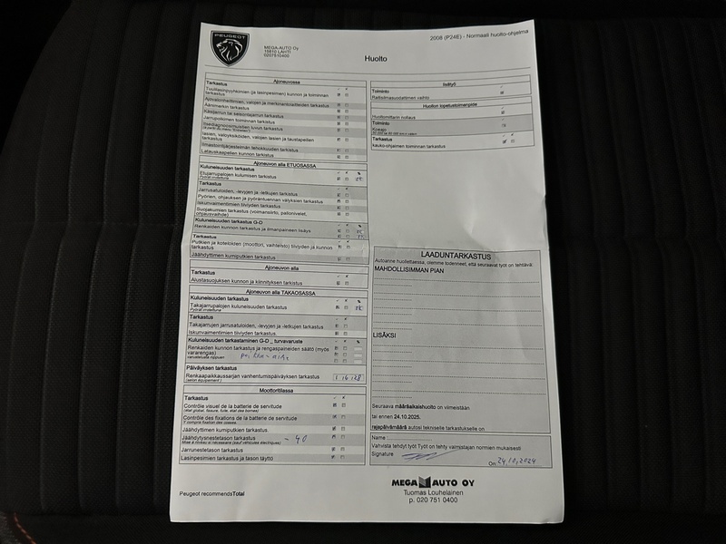 Peugeot e-2008 vaihtoauto