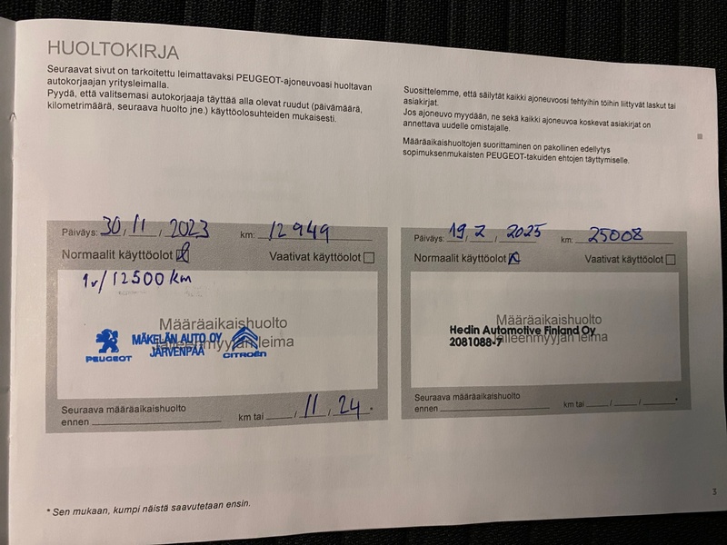 Peugeot e-2008 vaihtoauto