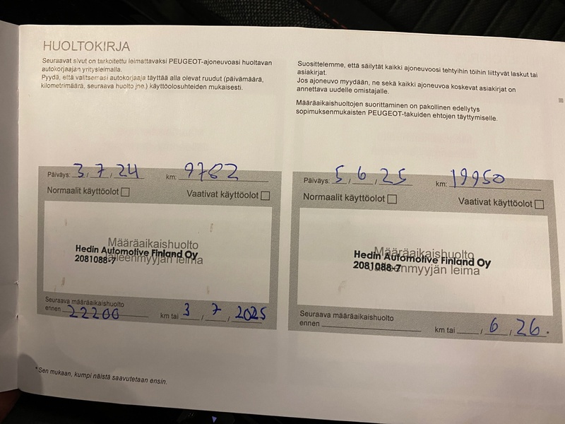 Peugeot e-2008 vaihtoauto