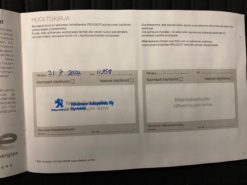 Peugeot e-2008 vaihtoauto