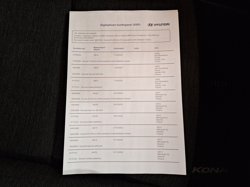 Hyundai Kona vaihtoauto
