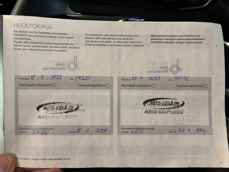 Peugeot 208 vaihtoauto