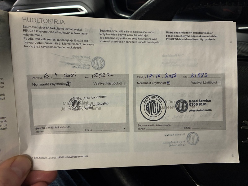 Peugeot 208 vaihtoauto