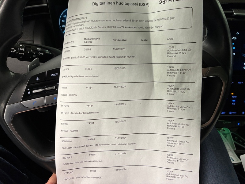 Hyundai Tucson vaihtoauto