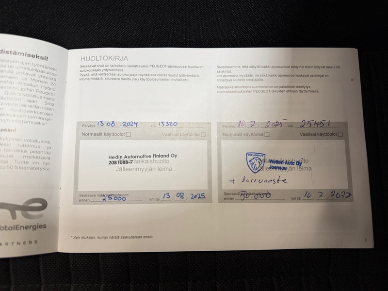 Peugeot e-2008 vaihtoauto