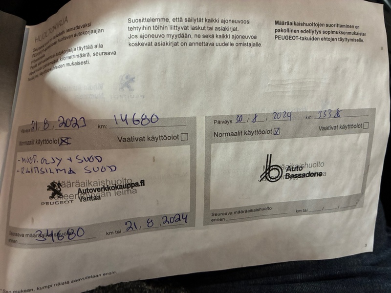 Peugeot 2008 vaihtoauto