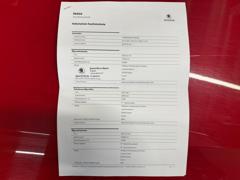 Skoda Octavia vaihtoauto