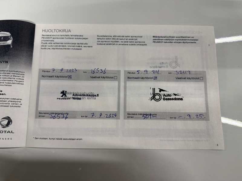 Peugeot 308 vaihtoauto