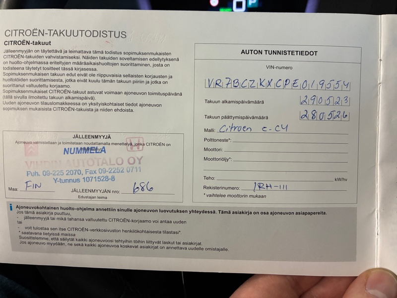 Citroën C4 vaihtoauto