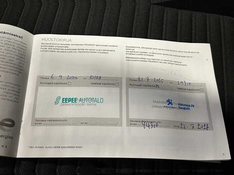 Peugeot e-2008 vaihtoauto