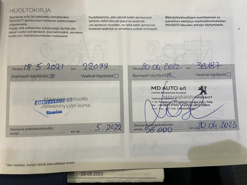 Peugeot 308 vaihtoauto