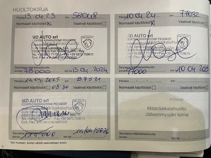 Peugeot 308 vaihtoauto