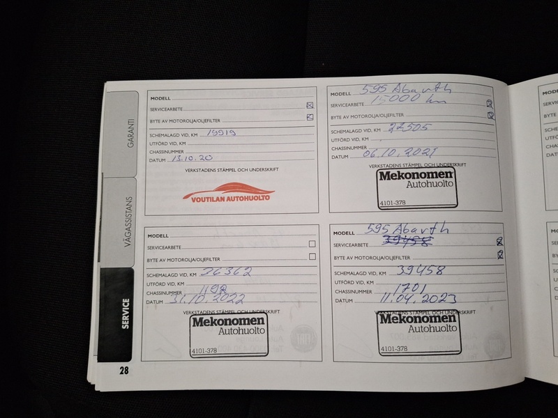 Abarth 500 vaihtoauto