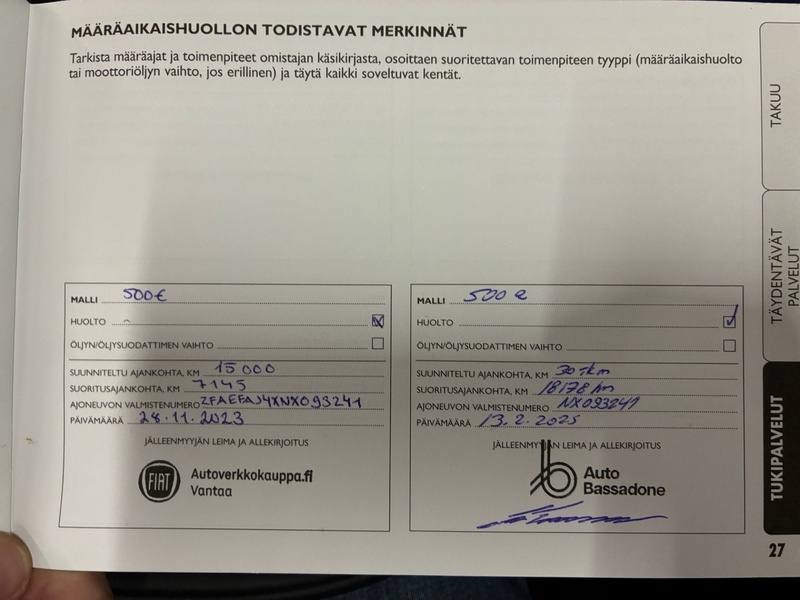 Fiat 500e vaihtoauto