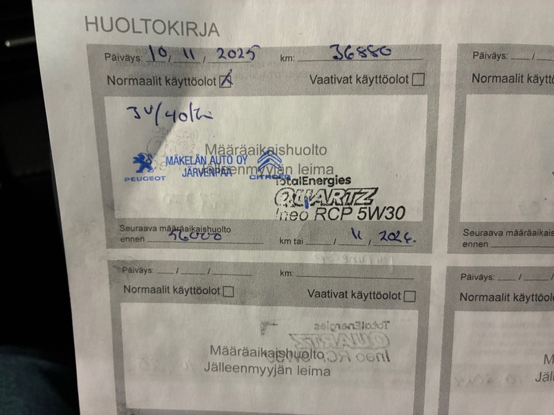 Peugeot 208 vaihtoauto