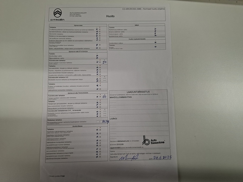 Citroën C3 Aircross vaihtoauto