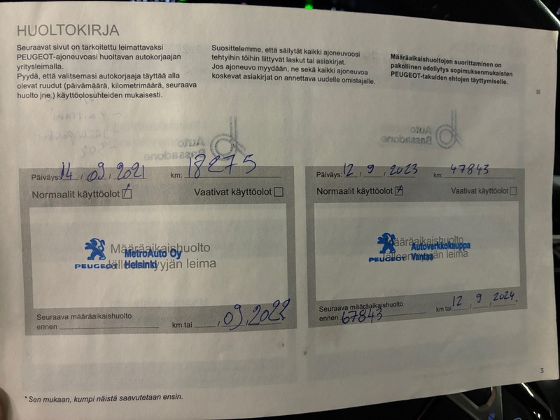 Peugeot 2008 vaihtoauto