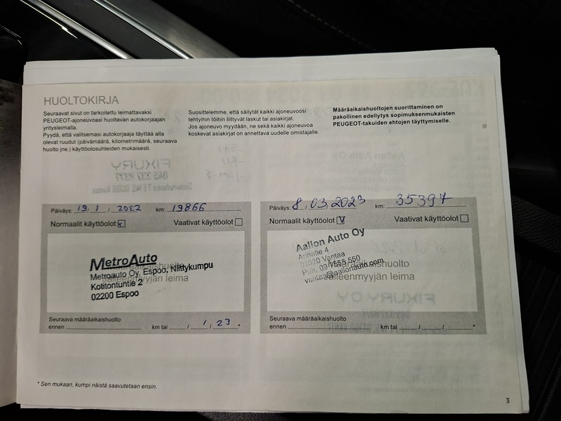 Peugeot 308 vaihtoauto