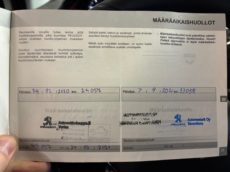 Peugeot 208 vaihtoauto