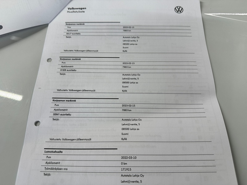 Volkswagen Taigo vaihtoauto