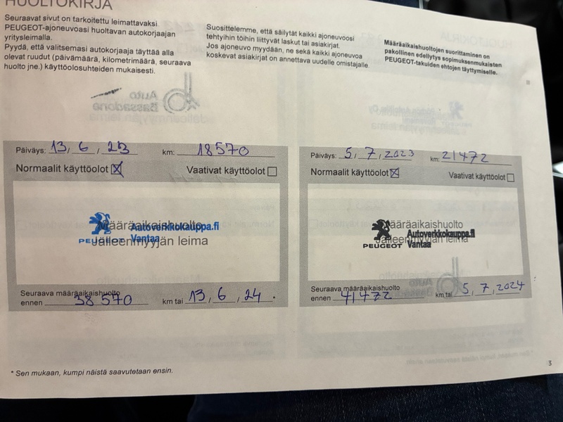 Peugeot 208 vaihtoauto