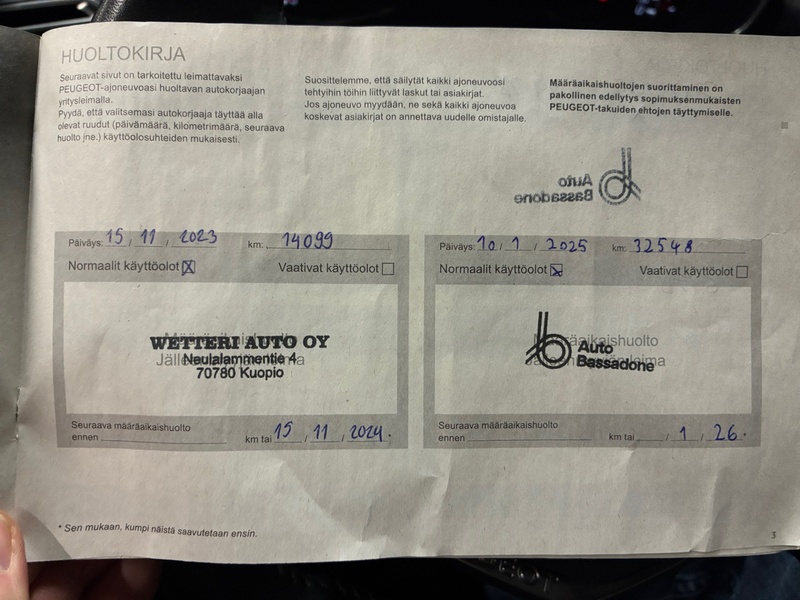 Peugeot 2008 vaihtoauto