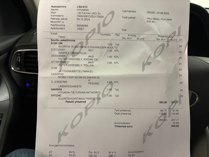 Hyundai i30 Wagon vaihtoauto