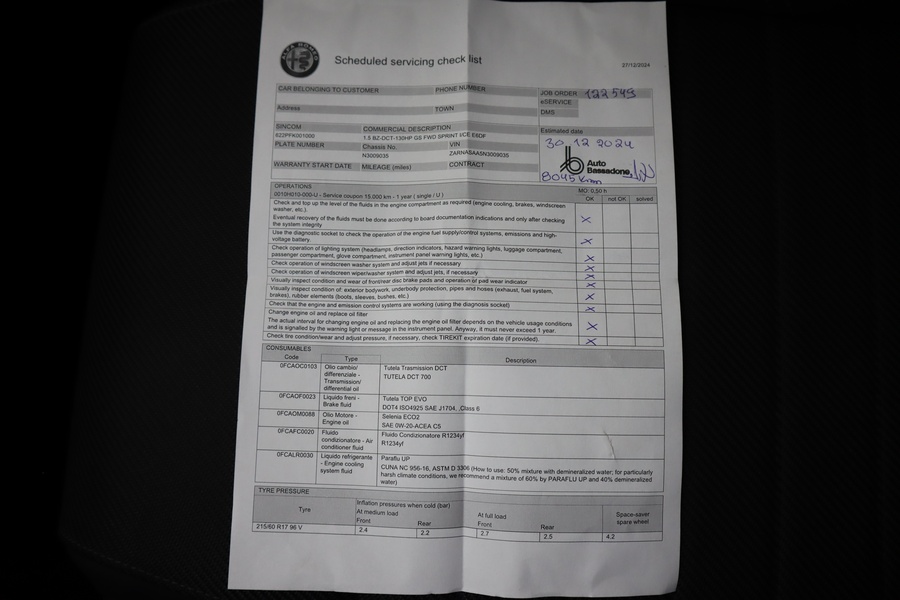 Alfa Romeo Tonale vaihtoauto