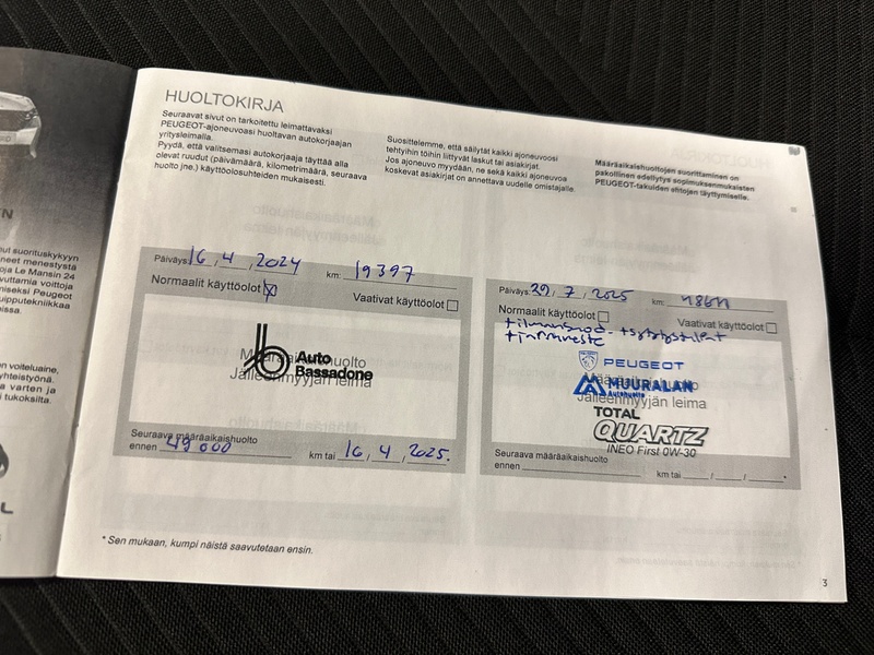 Peugeot 308 vaihtoauto