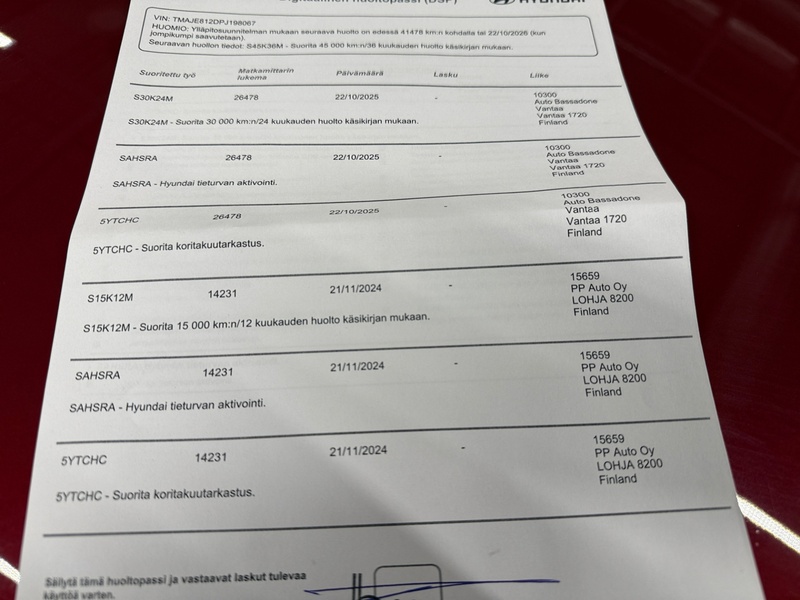 Hyundai Tucson vaihtoauto