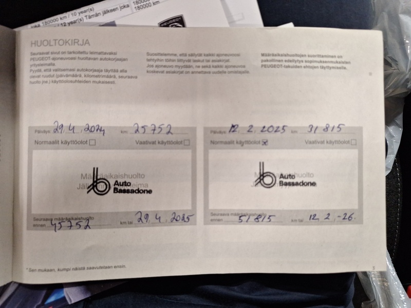 Peugeot 308 vaihtoauto