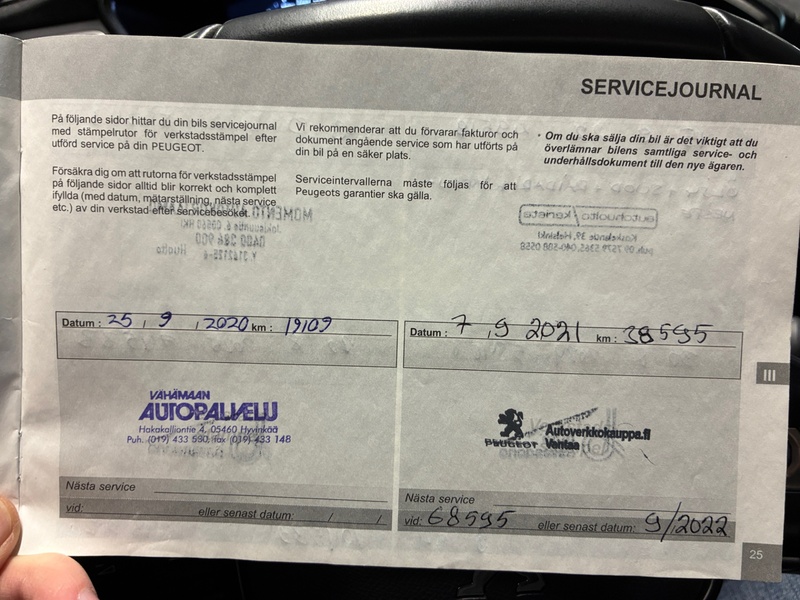 Peugeot 508 vaihtoauto