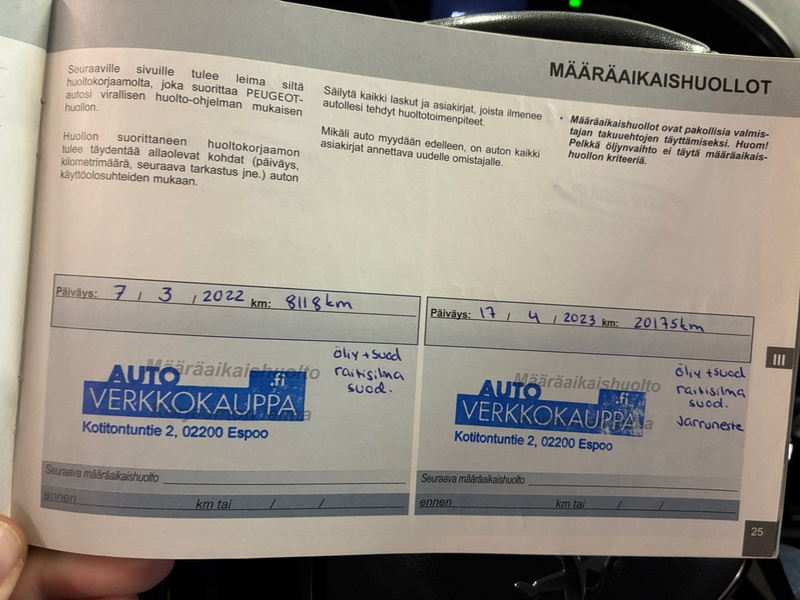 Peugeot 208 vaihtoauto