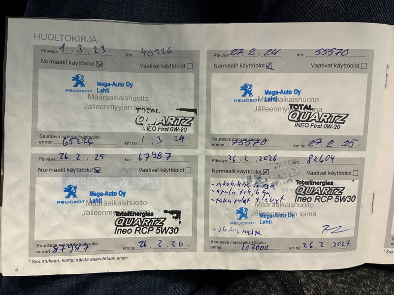 Peugeot 308 vaihtoauto