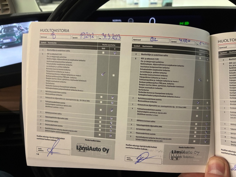 Honda e vaihtoauto